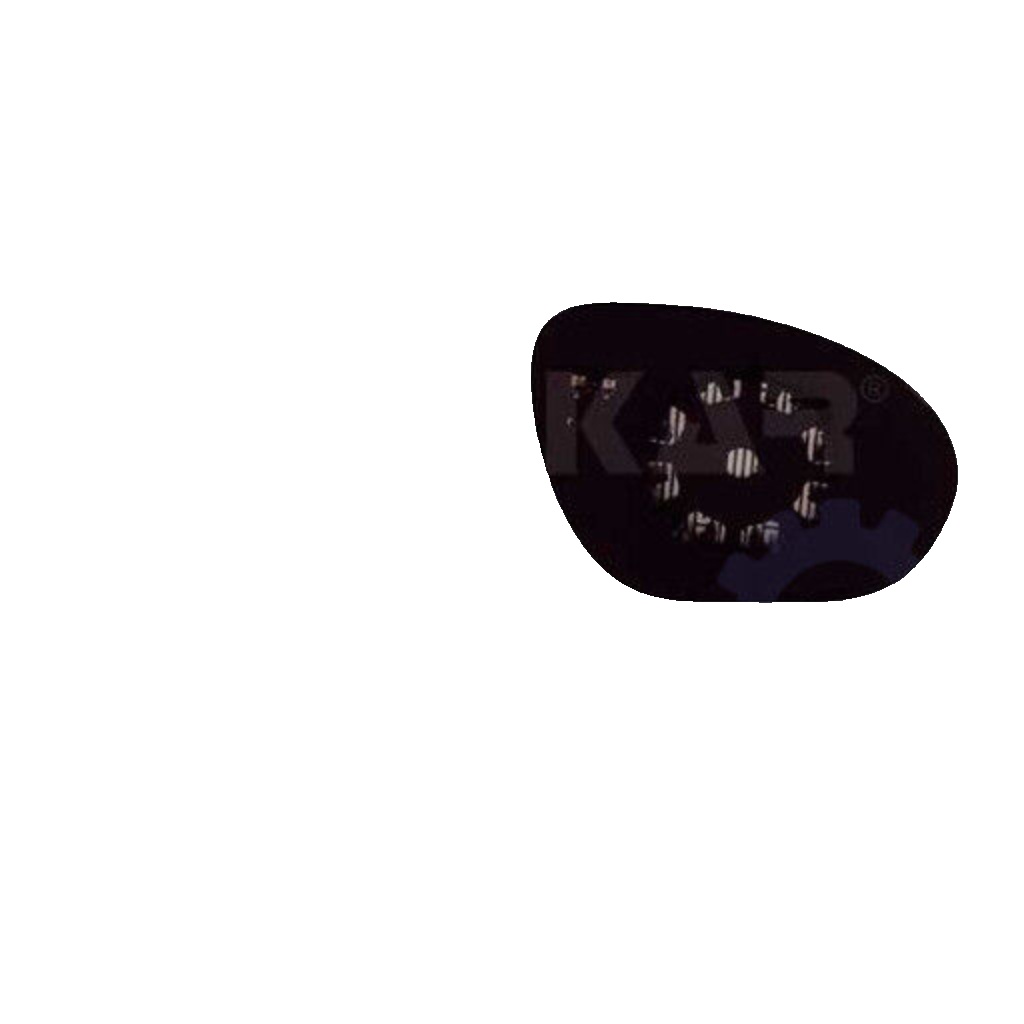 ALKAR 6431595 Mirror Glass, outside mirror for NISSAN