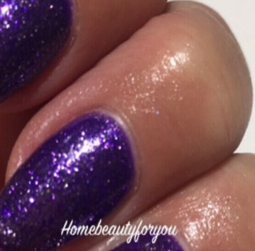 BLUESKY GEL POLISH  PURPLE GLITTER FROSTY NAIL VIP08 LED UV SOAK OFF, SALE PRICE