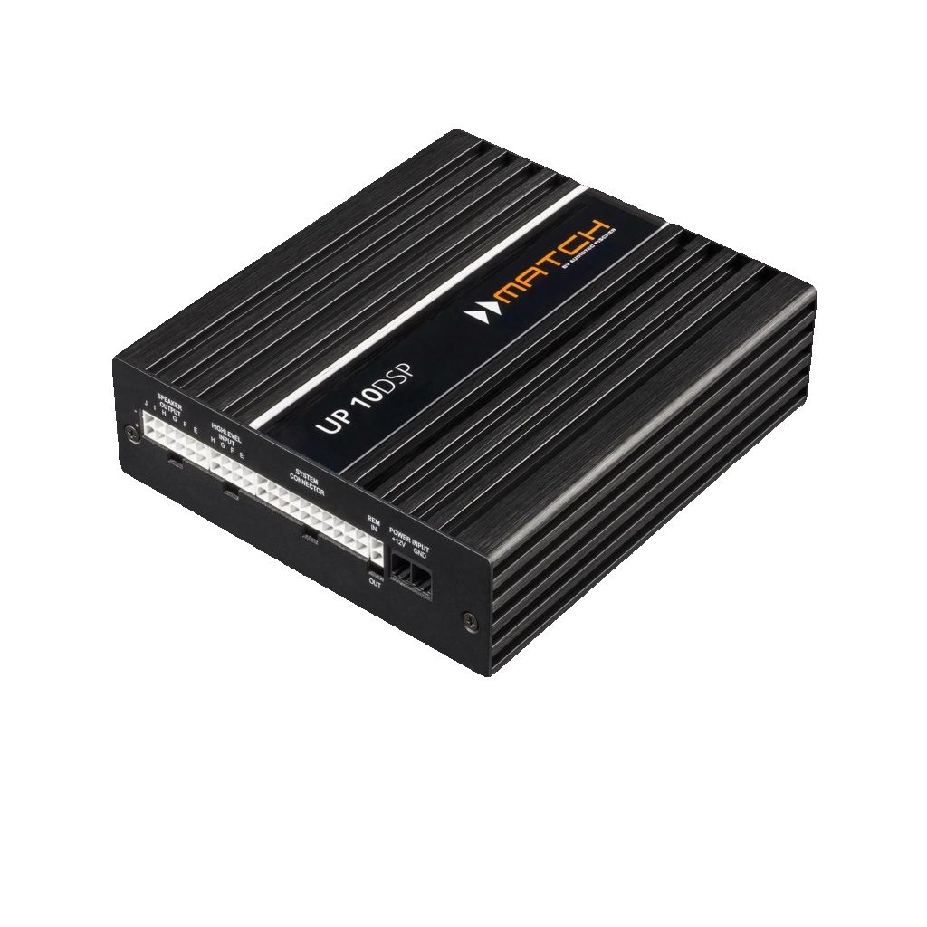 MATCH UP 10DSP 10 Channel Class GD Amplifier 8 x 65 Watt @4 Ohm & 11 Channel DSP