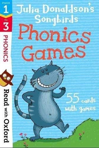 Read with Oxford: Stages 1-3: Julia Donaldson's Songbirds: Phonics Games Flashc - Image 8