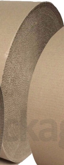 3 x 300mm x 75M CORRUGATED CARDBOARD PAPER ROLL 225M TOTAL METRES