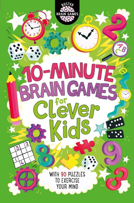 10-Minute Brain Games for Clever Kids® by Dr Gareth Moore (Paperback Book)