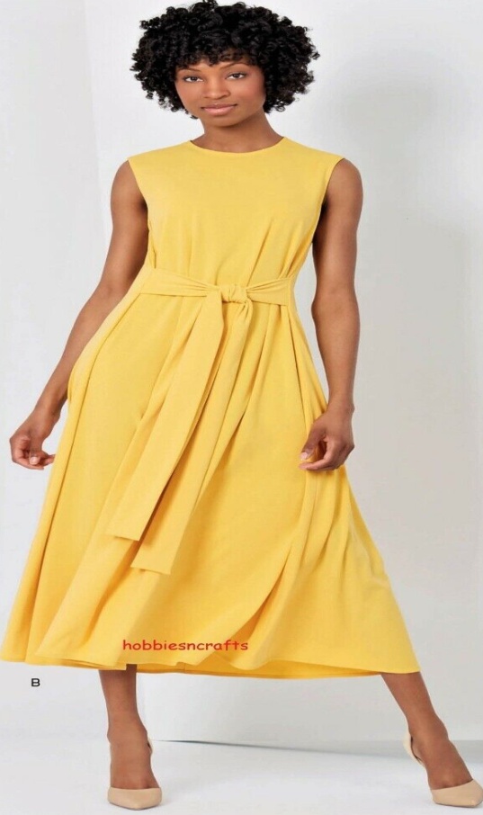 New Look Easy Just For Knits SEWING PATTERN N6618 Misses' Dresses Sizes 8-20