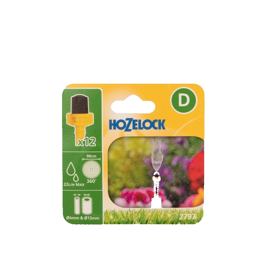 2797 Hozelock Mist Micro Spray jet 12 pack