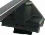 Thule Steel SquareBar Evo Roof Bars Set to fit Audi A6 C7 Saloon 11-18 Lockable