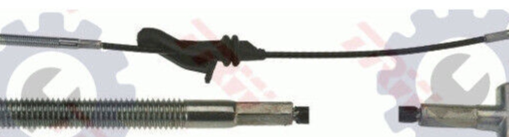 Front TRW-OE GCH401 Cable Pull, parking brake for FORD