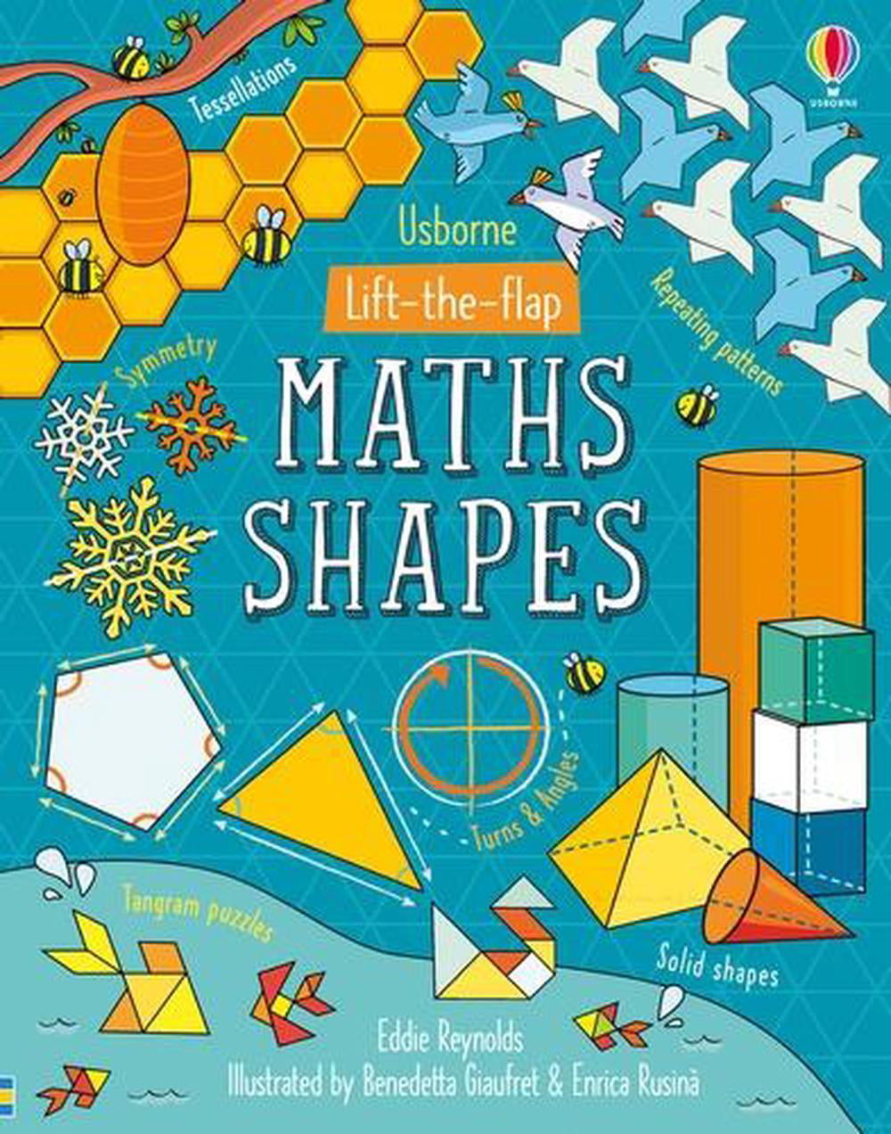 Lift-the-Flap Maths Shapes by Eddie Reynolds, Benedetta Giauf... - - Image 7
