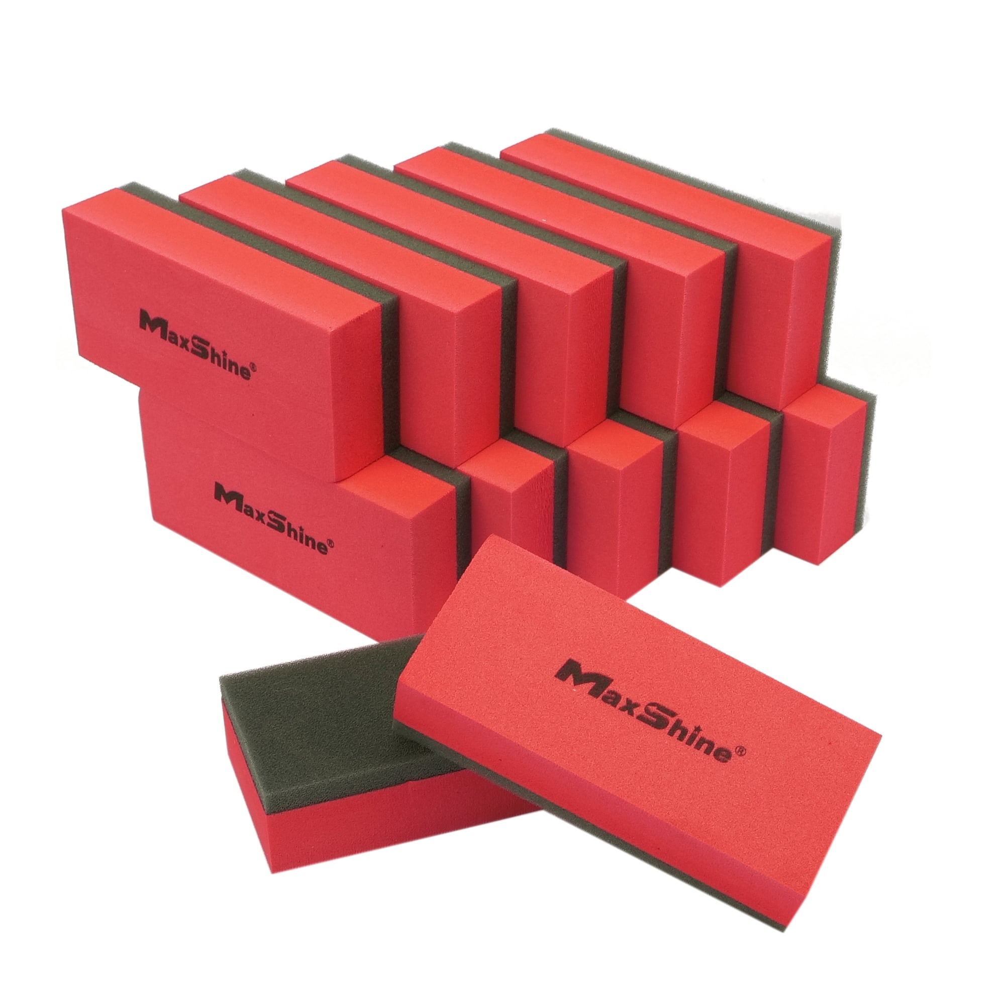 MAXSHINE 12 PACK CERAMIC & GRAPHENE  COATING APPLICATOR PADS  FOAM BLOCK PADS