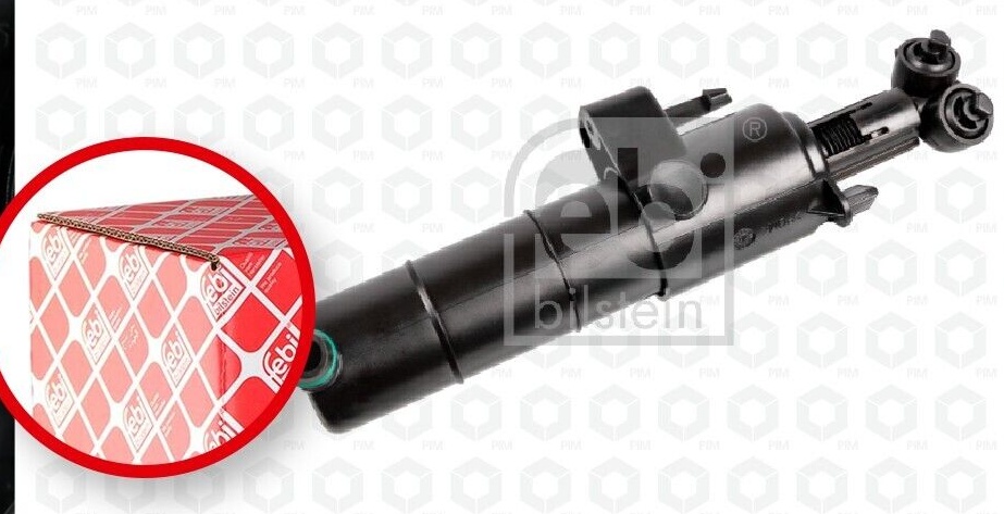 Headlamp washer nozzle Right 176705 FEBI BILSTEIN for MERCEDES-BENZ E-CLASS