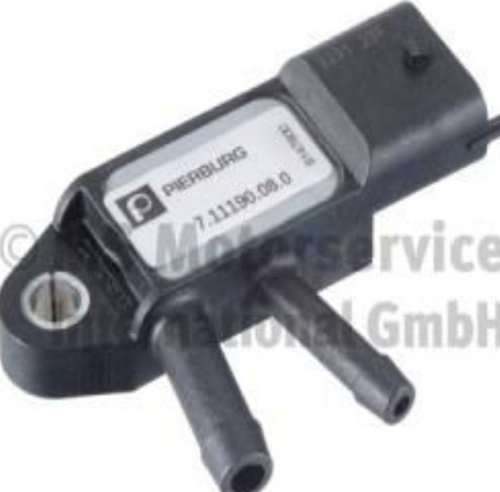 Exhaust gas pressure sensor 7.11190.08.0 PIERBURG for VOLVO RENAULT NISSAN FORD