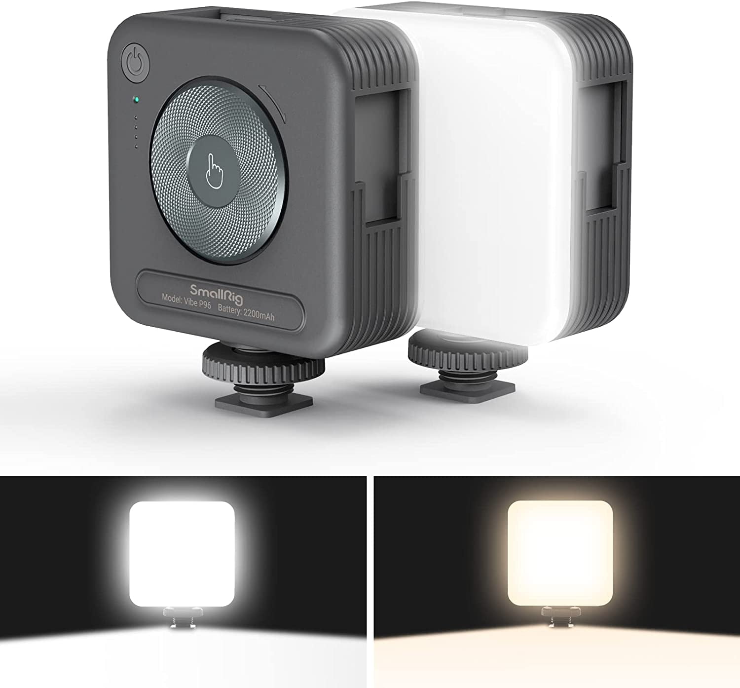 SmallRig Camera P96 Mini LED Video Light, Vlog Fill light 2200mAh For TikTok