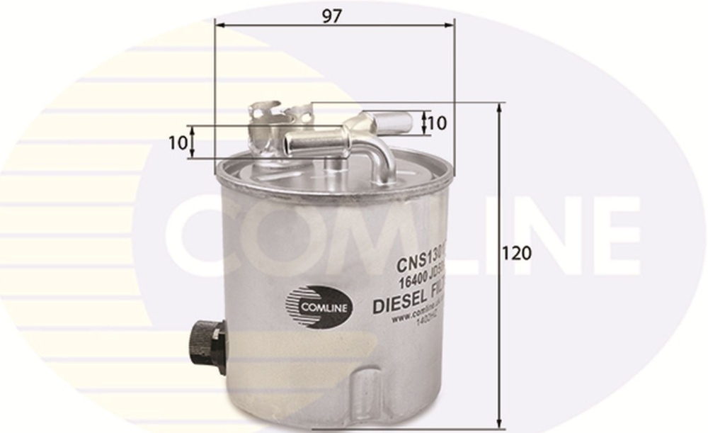 COMLINE CNS13017 Fuel Filter for NISSAN,RENAULT
