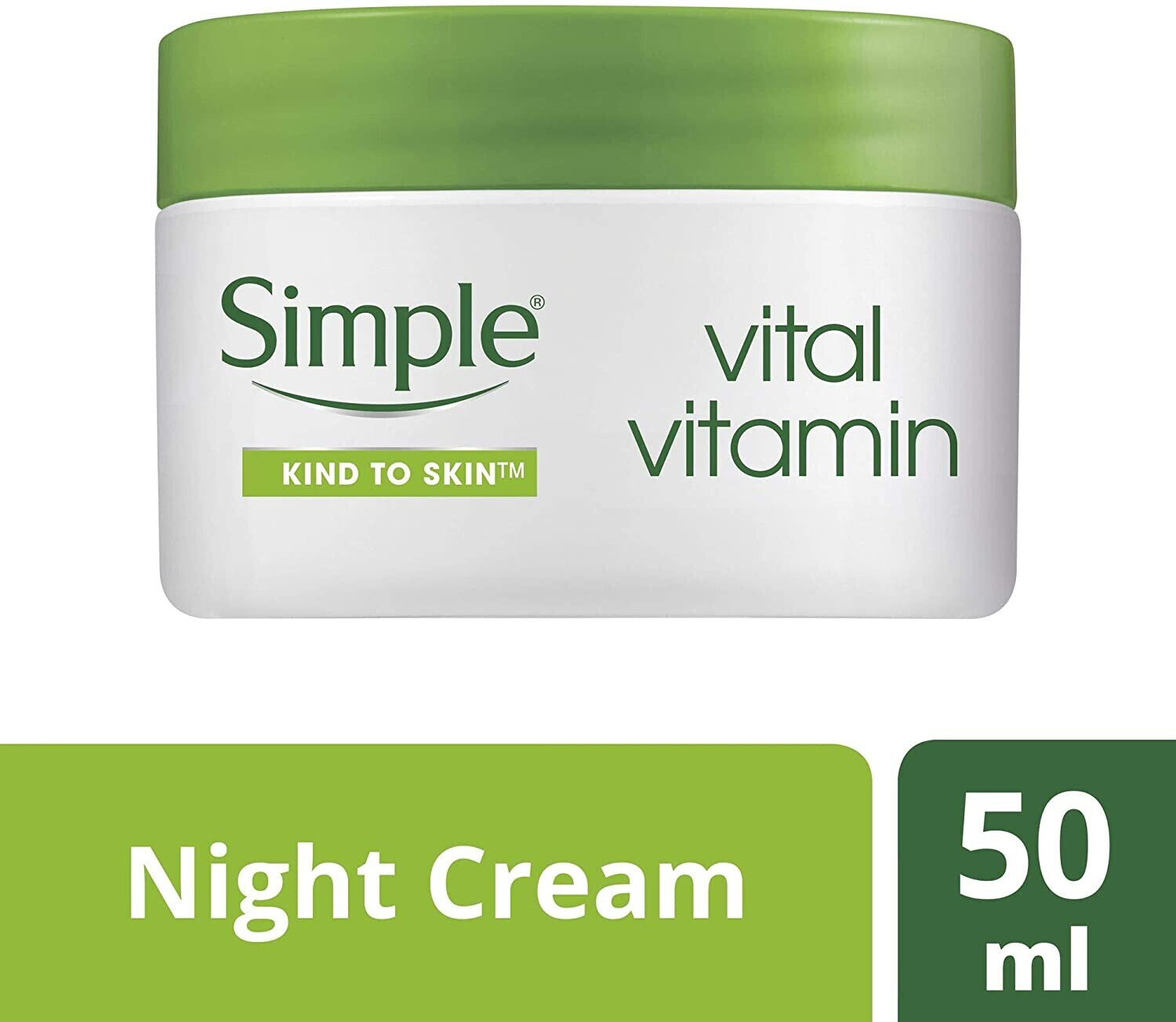 Simple White Vital Vitamin Night Cream 6X50ml Replenishing In | : 50Ml - Image 2