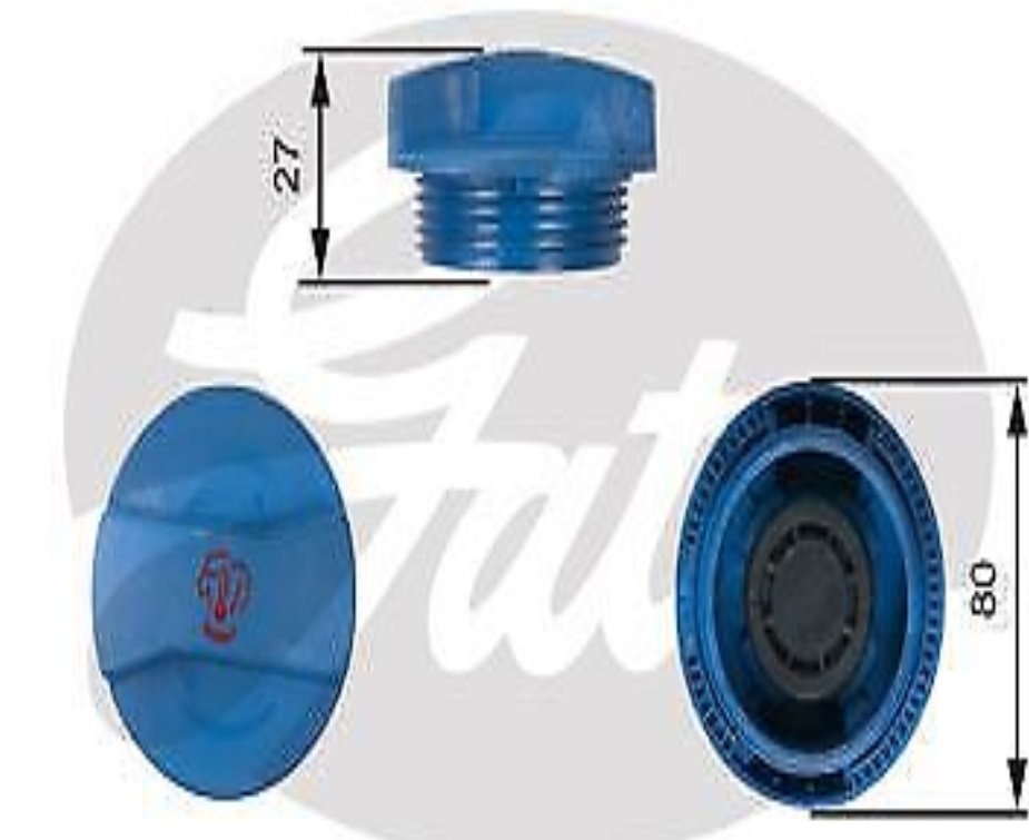✅Fits GATES RC211 RADIATOR CAP  ⭐UK Seller⭐ - Image 15
