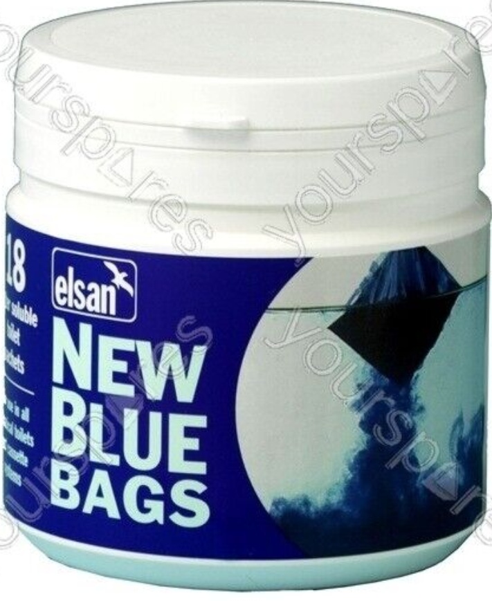 Blue Bags Toilet Sachets - Pack of 21 - Dissolves Grease - Elsan BAG15 - Image 8