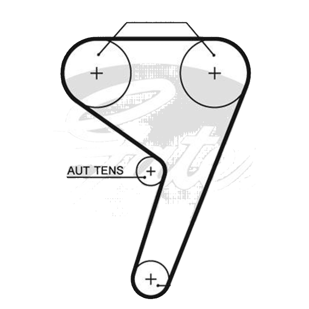 GATES-OE KP55433XS Water Pump & Timing Belt Kit for FORD - Image 2