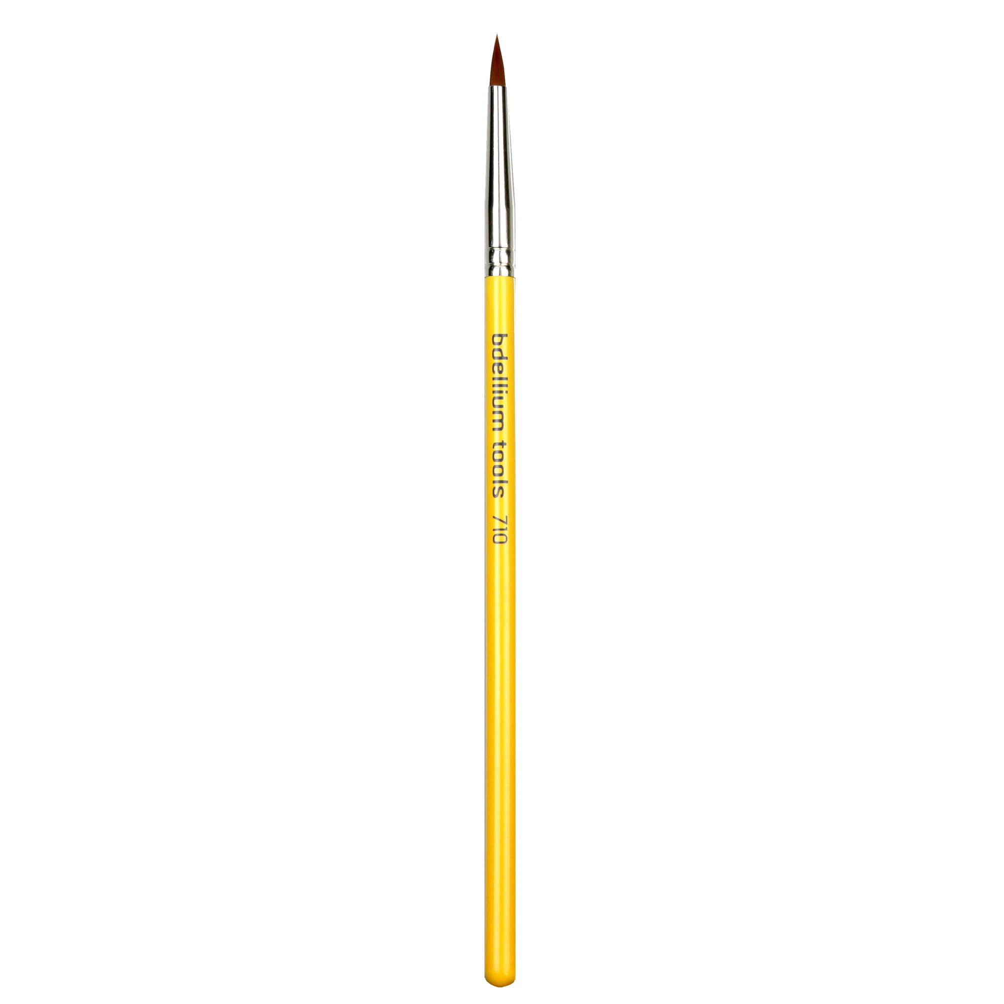 Bdellium Gereedschap Yellow Bdellium Tools Professional Makeup Brush - Studio Series 710 Eye Liner - With Soft Synthetic Fibers For Lining The Eyes ( 1Pc)