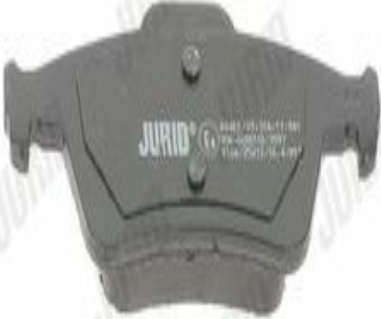 Rear JURID 573426J Brake Pad Set, disc brake for VOLVO