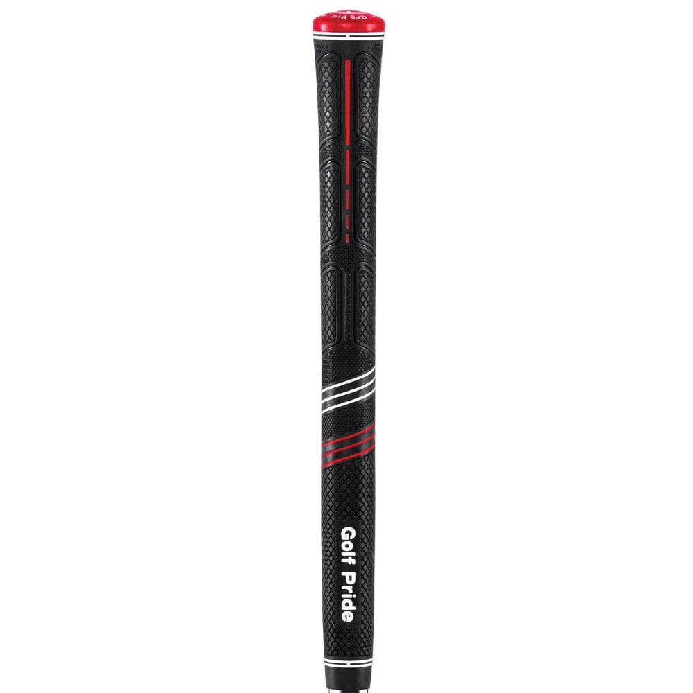 Golf Pride CP2 Pro Grips - Black / Red x 3