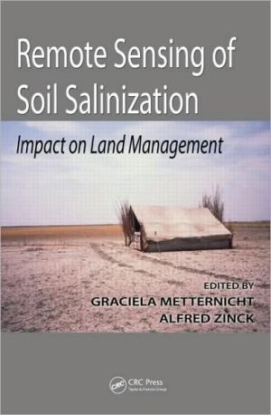 Remote Sensing of Soil Salinization - 9781420065022