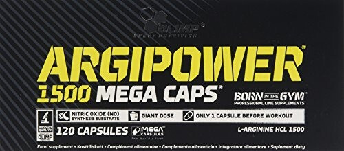 Olimp Argi Power 1500 Mega Caps, 120 Capsules, L-Arginine HCL