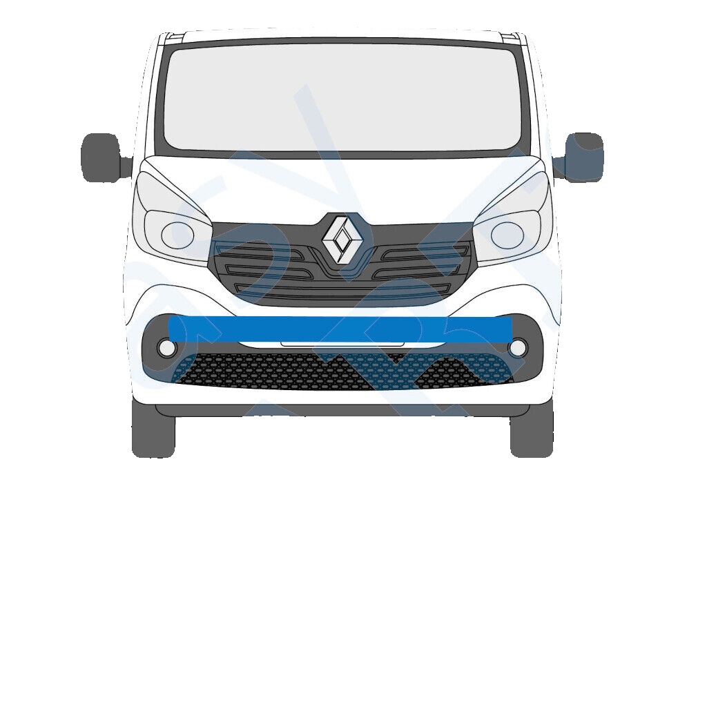 RENAULT TRAFIC VIVARO 2014- FRONT BUMPER REINFORCER CROSS MEMBER CRASH BAR