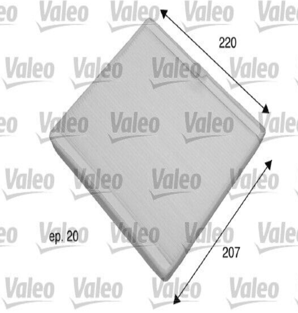 VALEO-OE 698769-OE Filter, cabin air for VOLVO