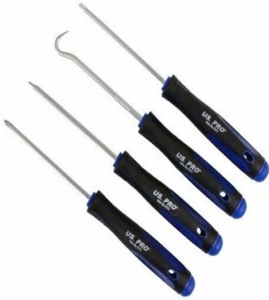 US PRO 12PC PRECISION SCREWDRIVER SET HOOK & PICK TORX PHILIPS FLAT HEAD SLOTTED