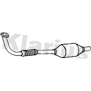 Klarius catalyst type approved with pipe fits Vauxhall astra 1.7 00-04 321505