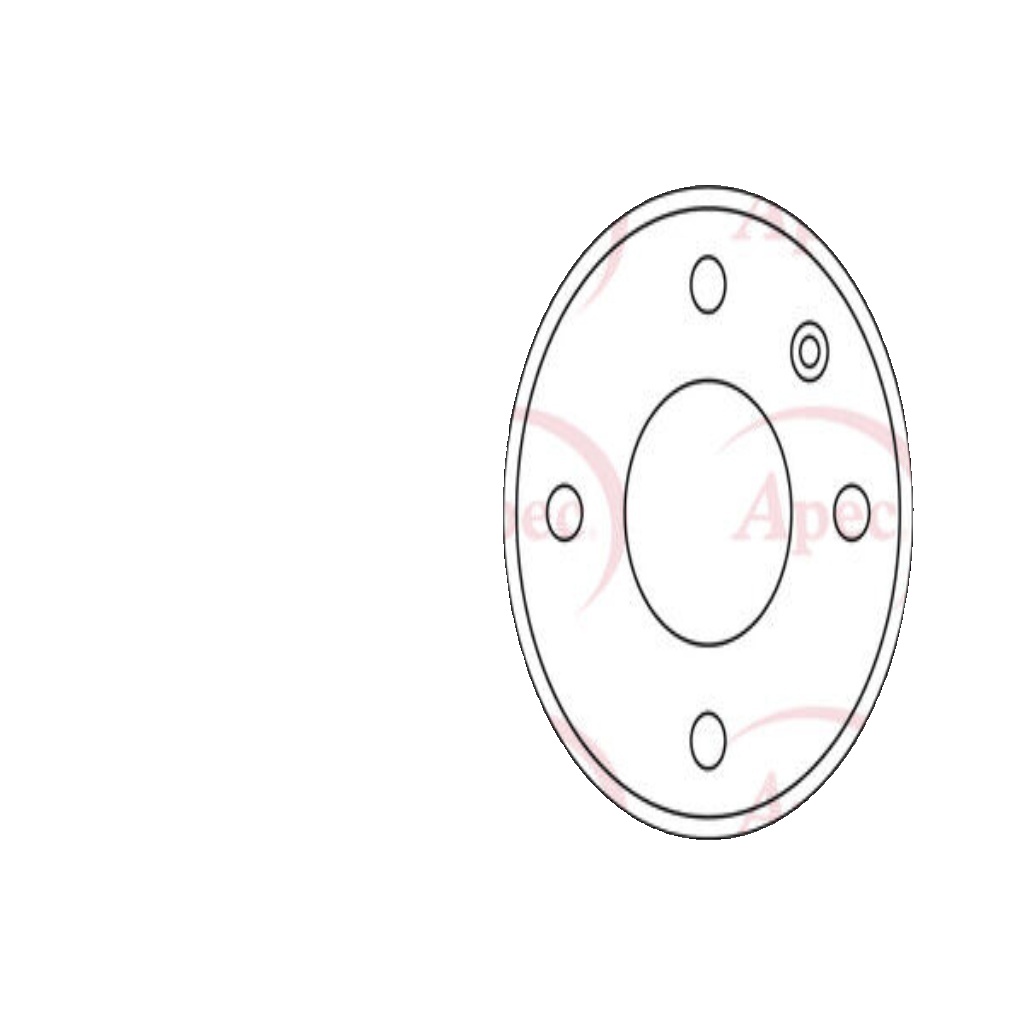 Brake Disc Front DSK145 Fits Ford Escort Orion Sierra TVR Chimaera Griffith APEC