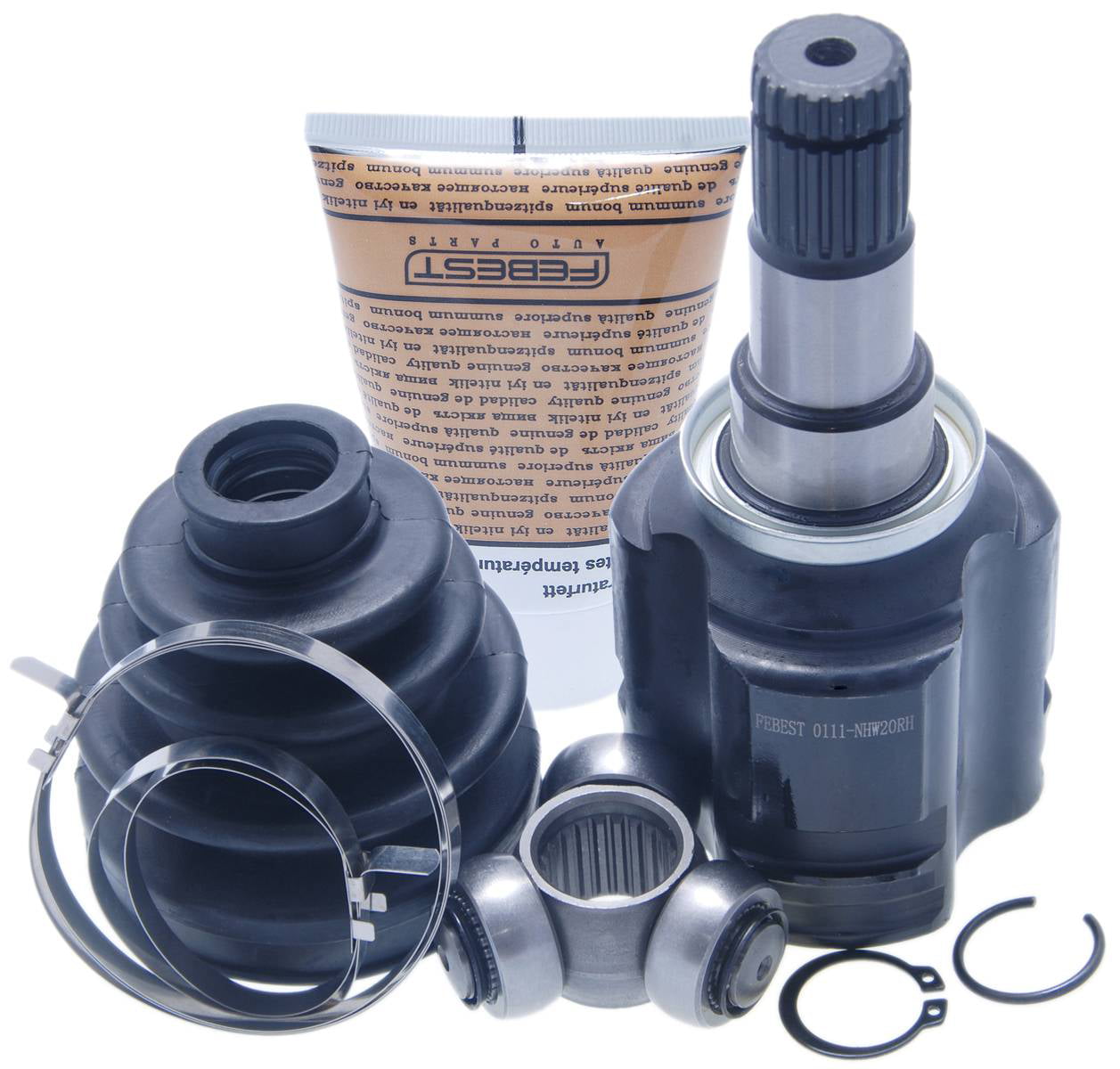 0111-NHW20RH FEBEST Joint Kit, drive shaft for TOYOTA,TOYOTA (FAW)