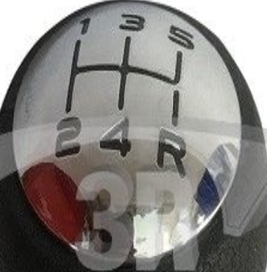 GEAR SHIFT LEVER KNOB 25201 FOR PEUGEOT CITROËN C3/II HMY 1.2L 3cyl 301 1.0L
