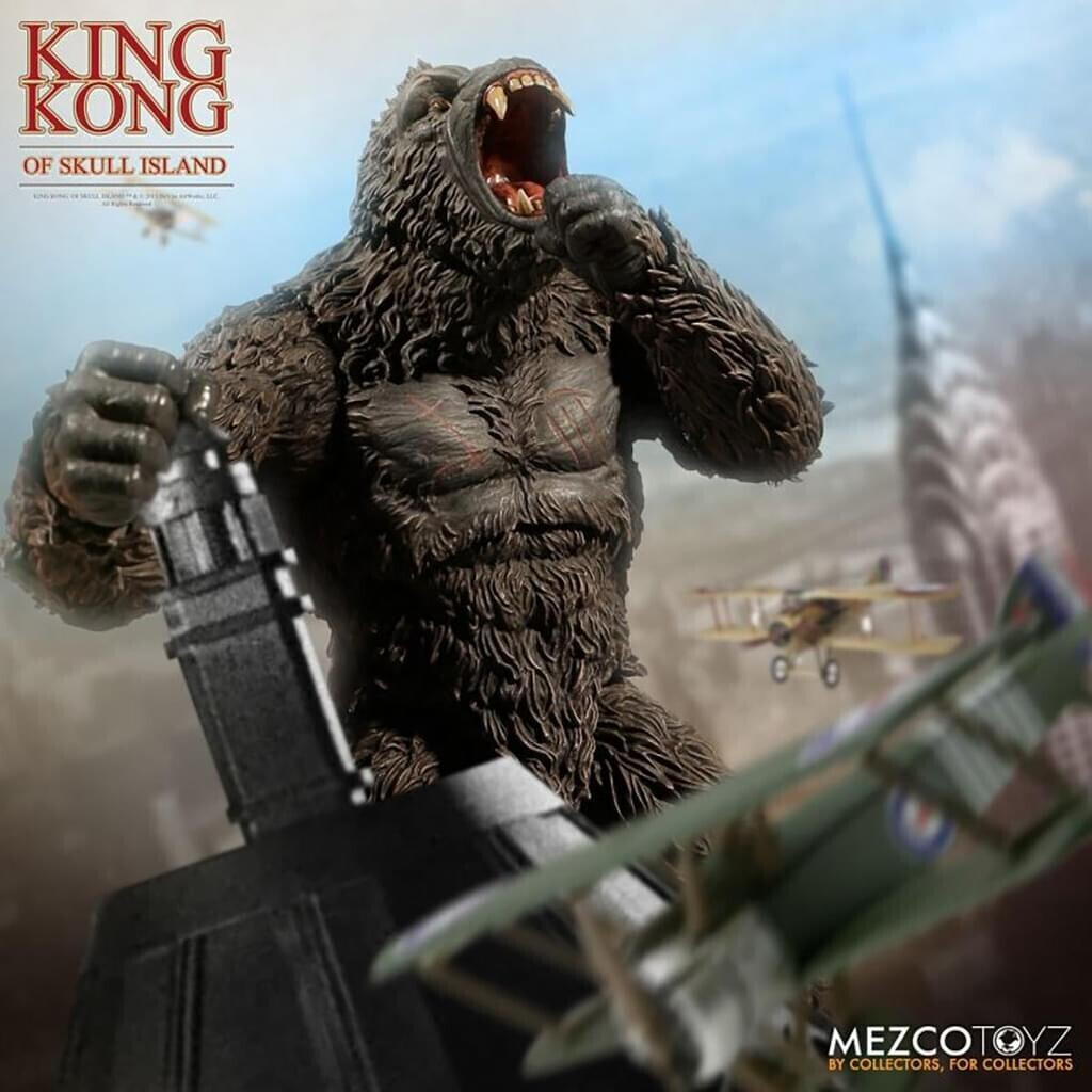Mezco King Kong Of Skull Island 7"" Action Figure