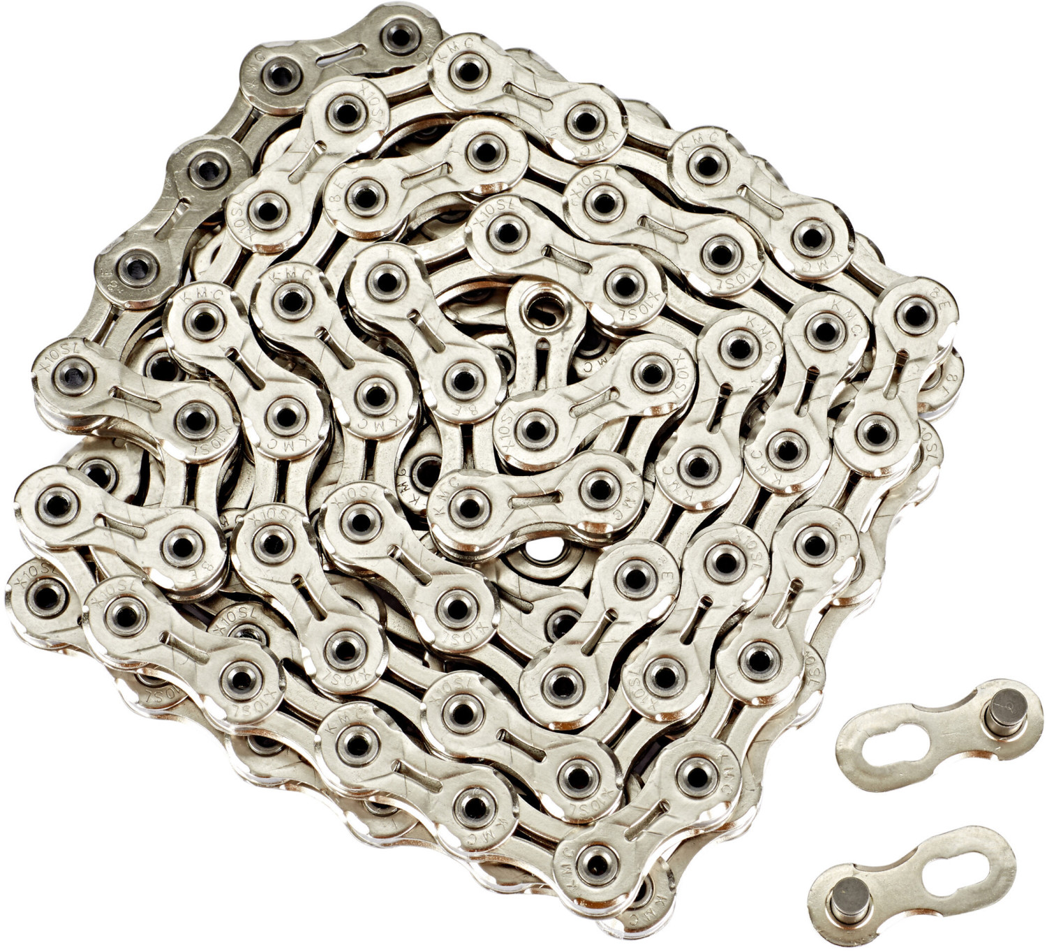 Free Shipping KMC X10SL Chain 10 Speeds 114 Links Silver For Bike