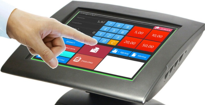 Gastro Kasse Tp-Xii Preh Touchscreen Kassendrucker Epson Geldlade Black #Ka27 Mm