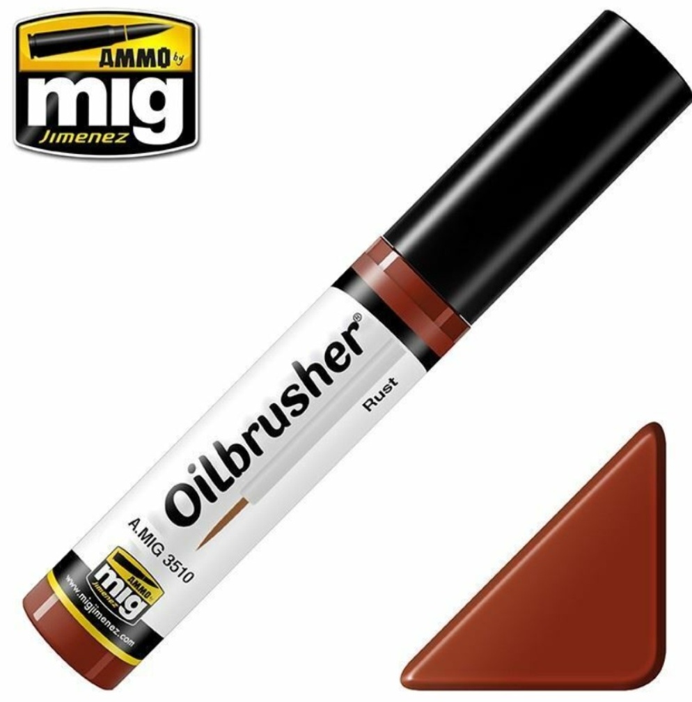 Ammo by MIG Rust Oilbrusher For Model Kits MIG 3510