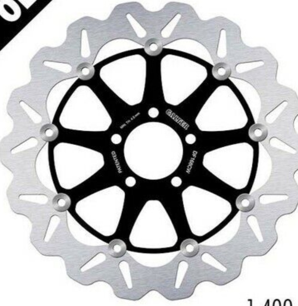 Galfer Front Brake Disc WAVE FLOATING FULL(ALU)320x5mm KAWASAKI ZZR 1200 2001