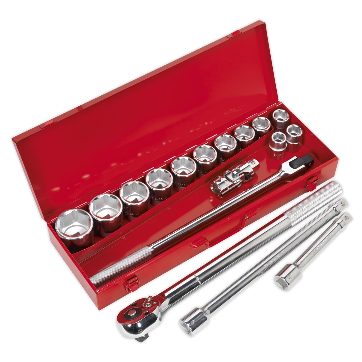 Socket Set 17pc 3/4""Sq Drive WallDrive® Metric