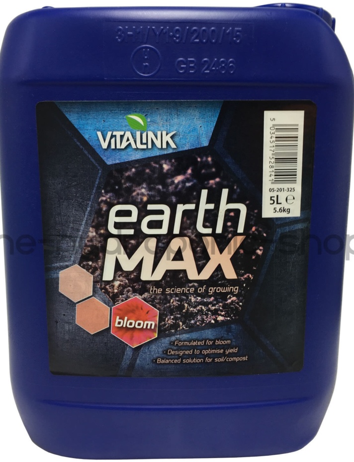 Vitalink Earth Max Bloom 5L Soil Plant Nutrient