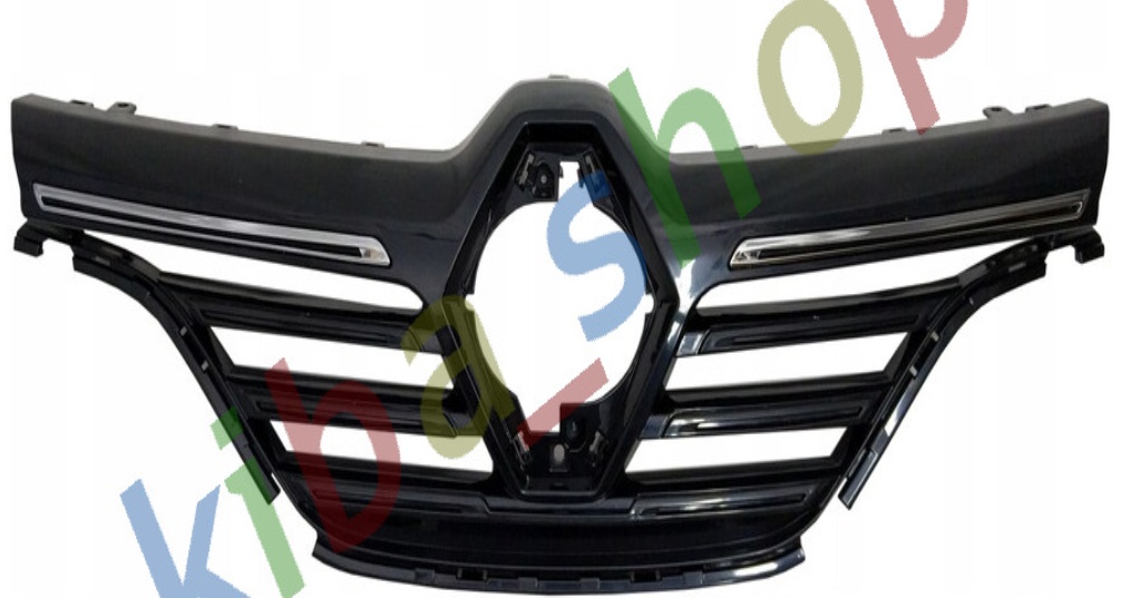 RENAULT MEGANE IV 2016- FRONT GRILLE CENTER AIR INTAKE CHROM