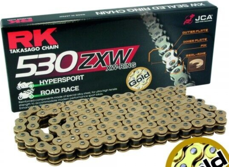 RK Chain for Triumph 1050 Speed Triple RS 2018-2021 Gold XW-Ring