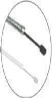 Handbrake cable Drum Brake K15698 A.B.S. for ROVER MG