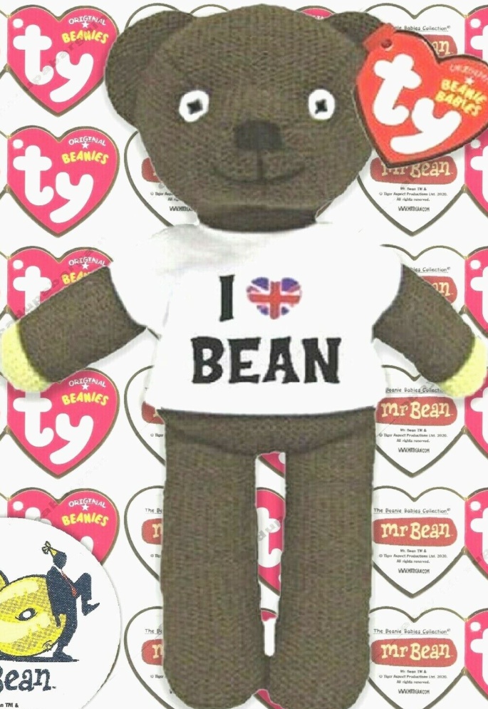 Official *Mr Bean Teddy Bear* - Licensed product by TY UK Ltd.