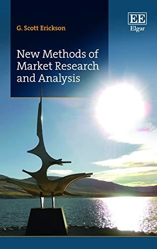 New Methods of Market Research and Analysis Erickson Paperback Edward Elgar