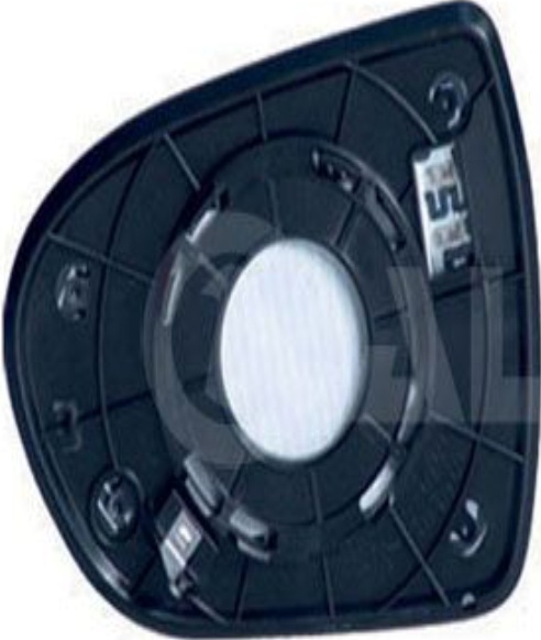 Right ALKAR 6432574 Mirror Glass, outside mirror for HYUNDAI