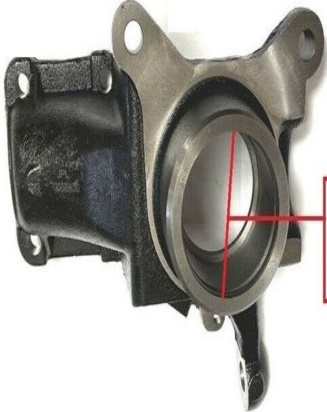 FRONT STEERING KNUCKLE PAIR FOR CITROEN RELAY FIAT DUCATO BOXER MK2 1.8T 2001+