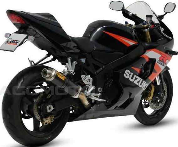 Suzuki 600 / 750 GSXR - 04/05 - Mivv GP Carbon Exhaust / S.014.L2S