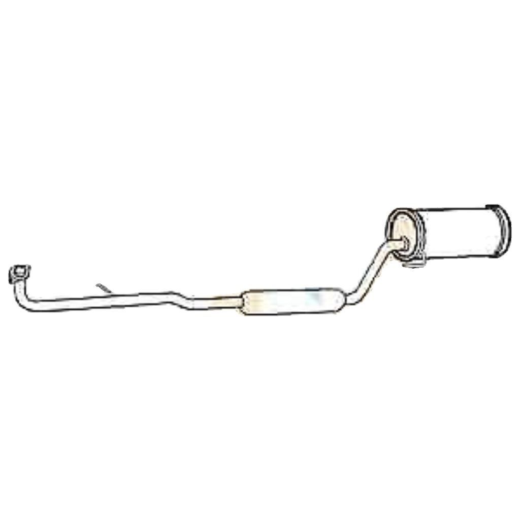 Klarius box with centre pipe fits Daihatsu cuore sirion 1.0 00-05 DU92D