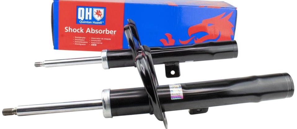 QH Front Pair of Shock Absorbers for Peugeot 206+ 2009-2013