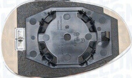 Right MAGNETI MARELLI 350319521170 Mirror Glass, outside mirror for FIAT